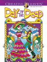 Creative Haven Day of the Dead Coloring Book, by Marty Noble