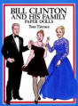 Bill Clinton and His Family Paper Dolls, by Tom Tierney, 1994