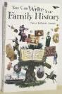 write your family history book cover