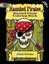 Haunted Pirates Stained Glass Coloring, by Green