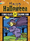 Happy Halloween Stained Glass Jr. Coloring Book, by Cathy Beylon