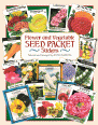 Flower and Vegetable Seed Packet Stickers, by Anna Samuel
