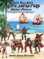 Create Your Own Pirate Adventure Sticker Picture, by Steven James Petruccio
