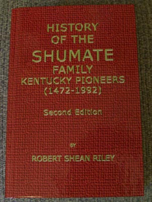 Shumate book, 2013 Reprint by Riley