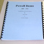 Powell Items -  1886-1942 (McDonald County, Missouri), by James Reed, 2007