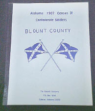 1907 Alabama Census Blount County - tape and staple binding