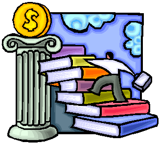 There is money to be made selling books - clip art.