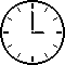 Time: clock face clip art