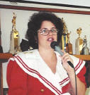 Carrie Ann Cook while speaking at the Wyandotte Tribal Center