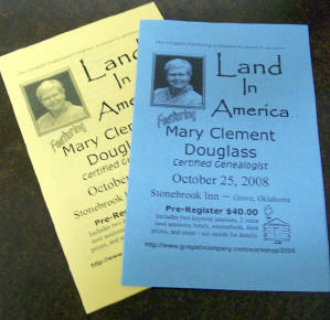 one color fold over brochure: 2 different looks - black printed on yellow and teal