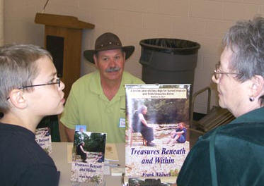 Frank Whinery at 2010 Cowskin Prairie Book Festival, Grove